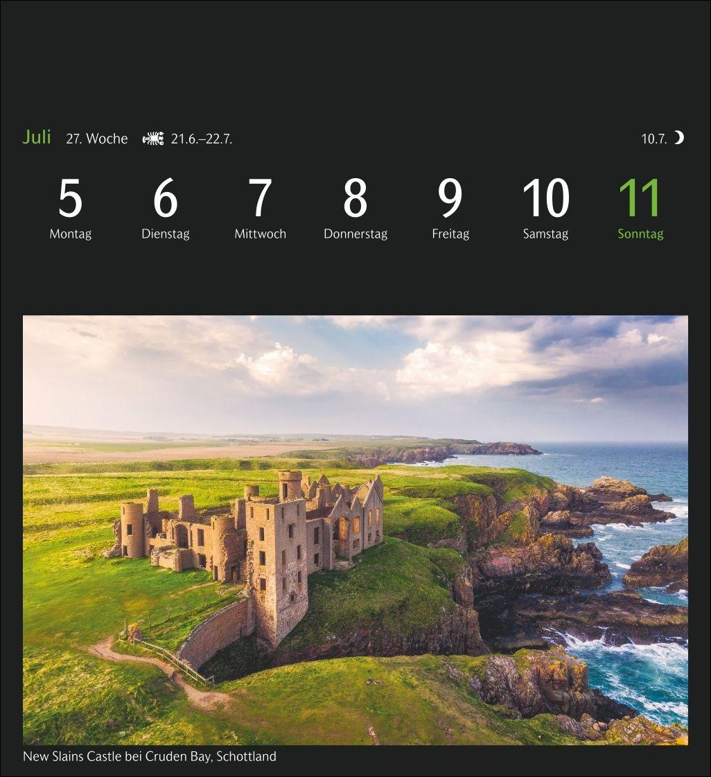 Beispielinhalt (Bild) GEO Ferne Horizonte Postkartenkalender 2027 - Wochenkalender mit 53 Postkarten