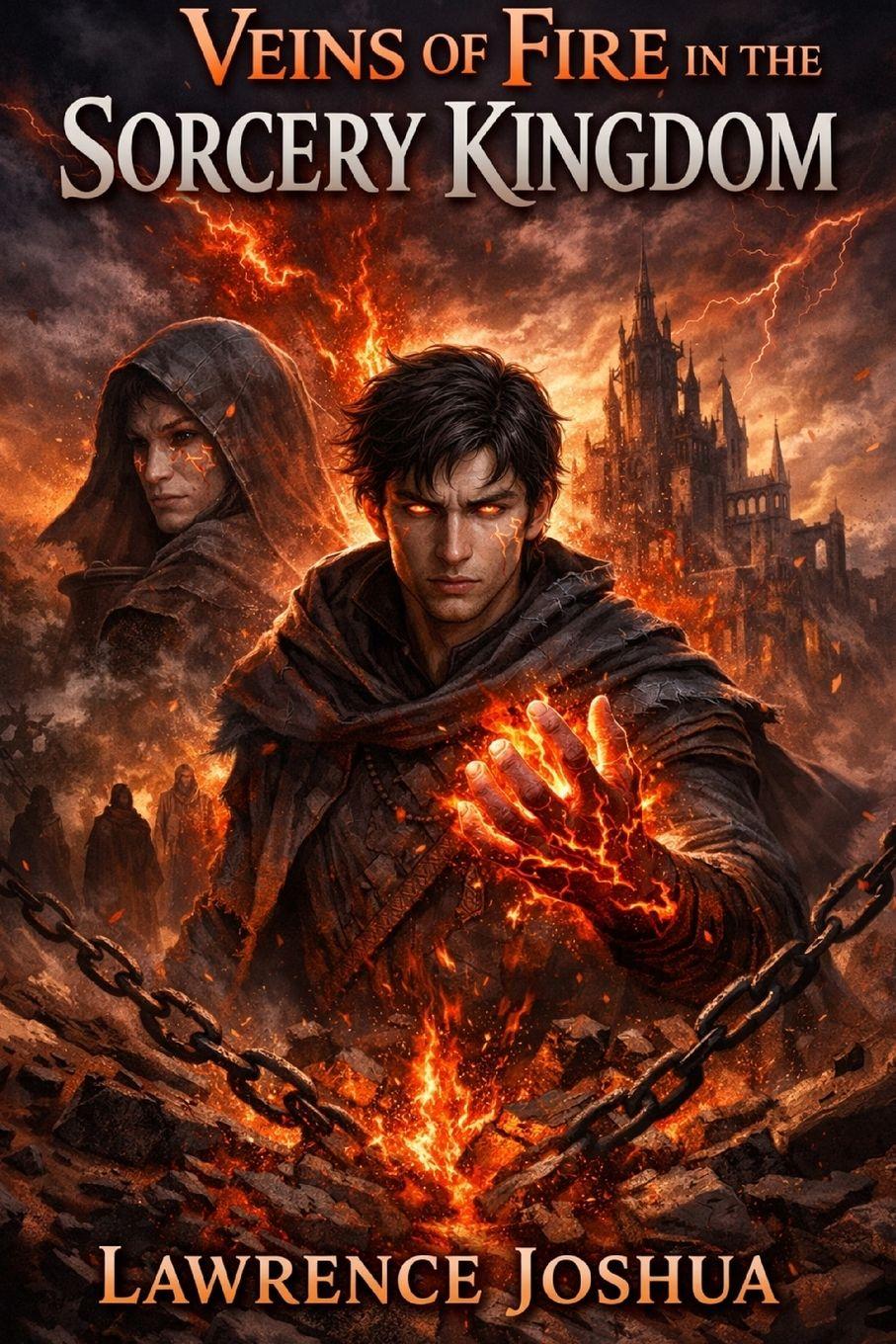 Vorderes Coverbild Veins of Fire in the Sorcery Kingdom