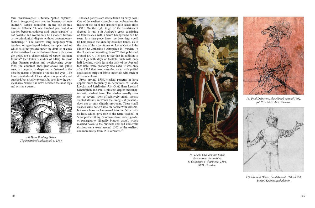 Beispielinhalt (Bild) Clothing & Weapons of the Dürer Period 1480-1530