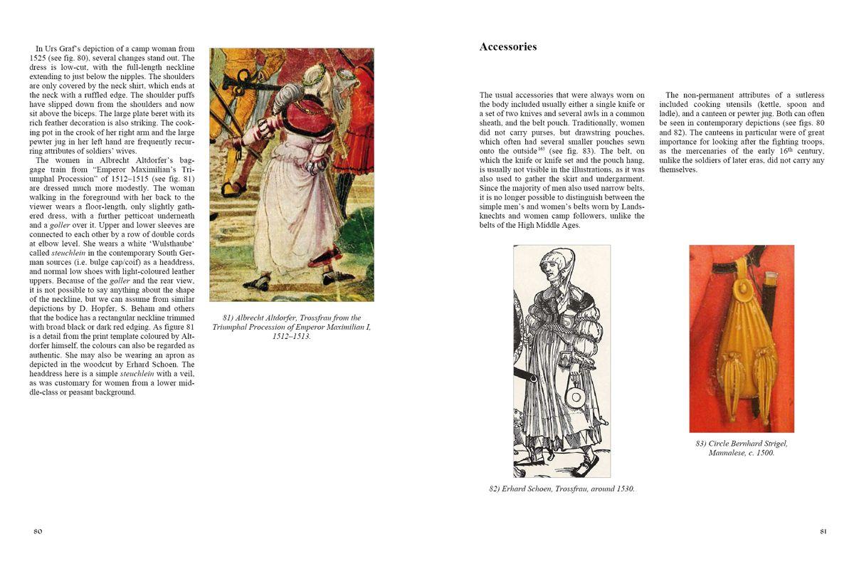 Beispielinhalt (Bild) Clothing & Weapons of the Dürer Period 1480-1530