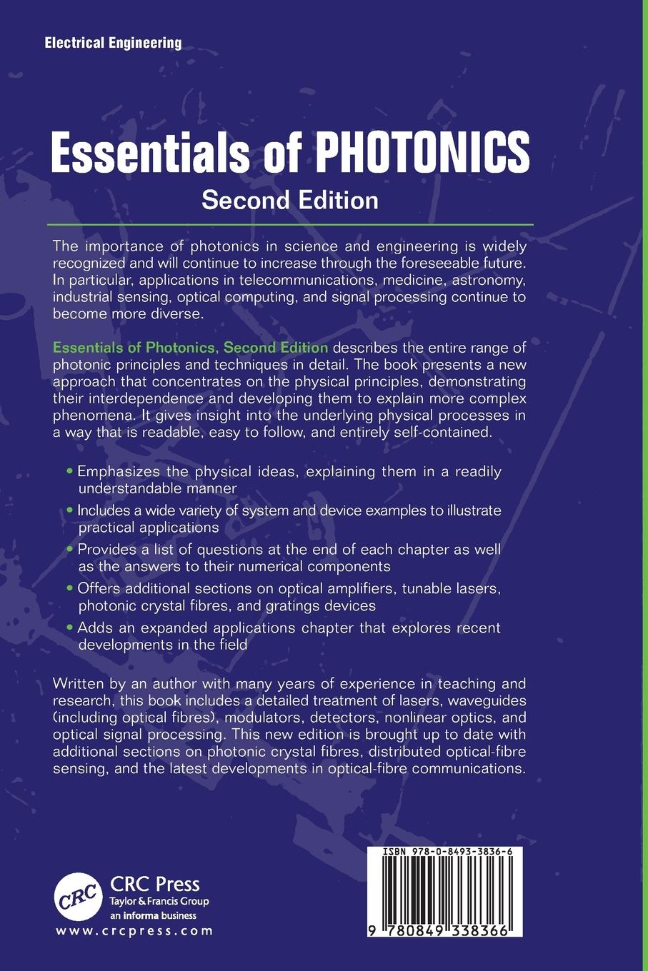 Rückseitencover Essentials of Photonics