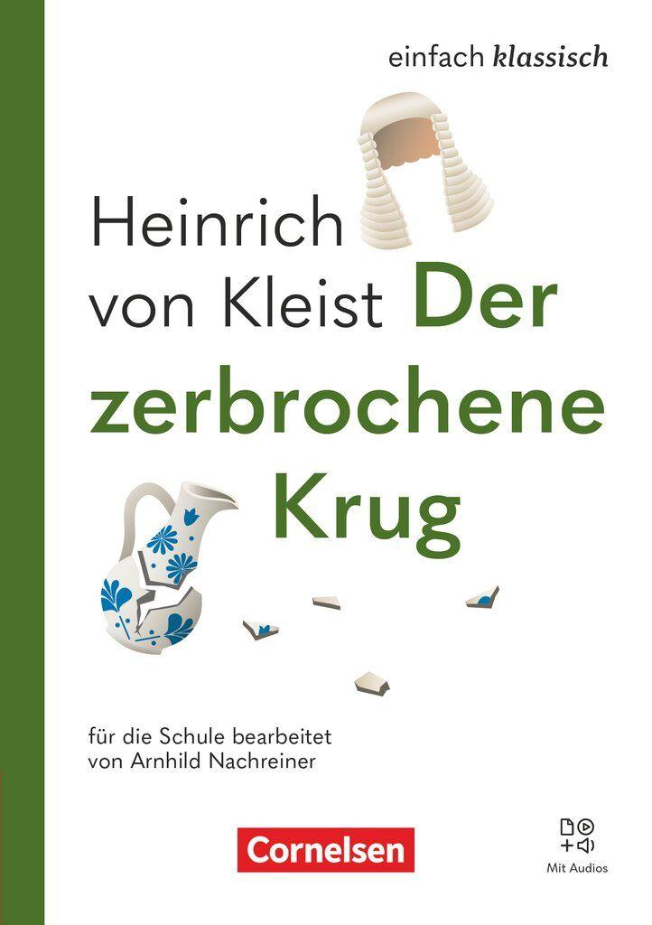 Vorderes Coverbild Einfach klassisch - Der zerbrochene Krug - Ausgabe 2025 - Lektüre mit Audios