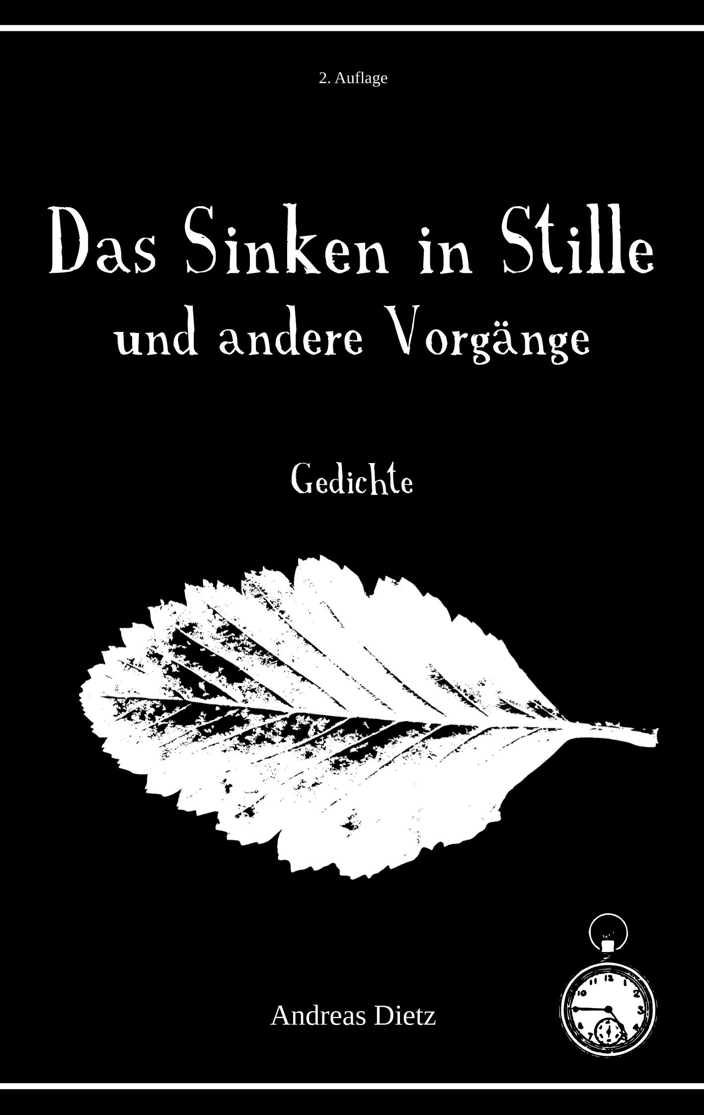Vorderes Coverbild Das Sinken in Stille und andere Vorgänge