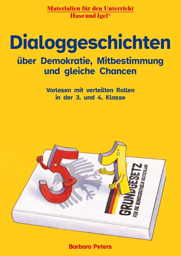 Vorderes Coverbild Dialoggeschichten über Demokratie, Mitbestimmung und gleiche Chancen
