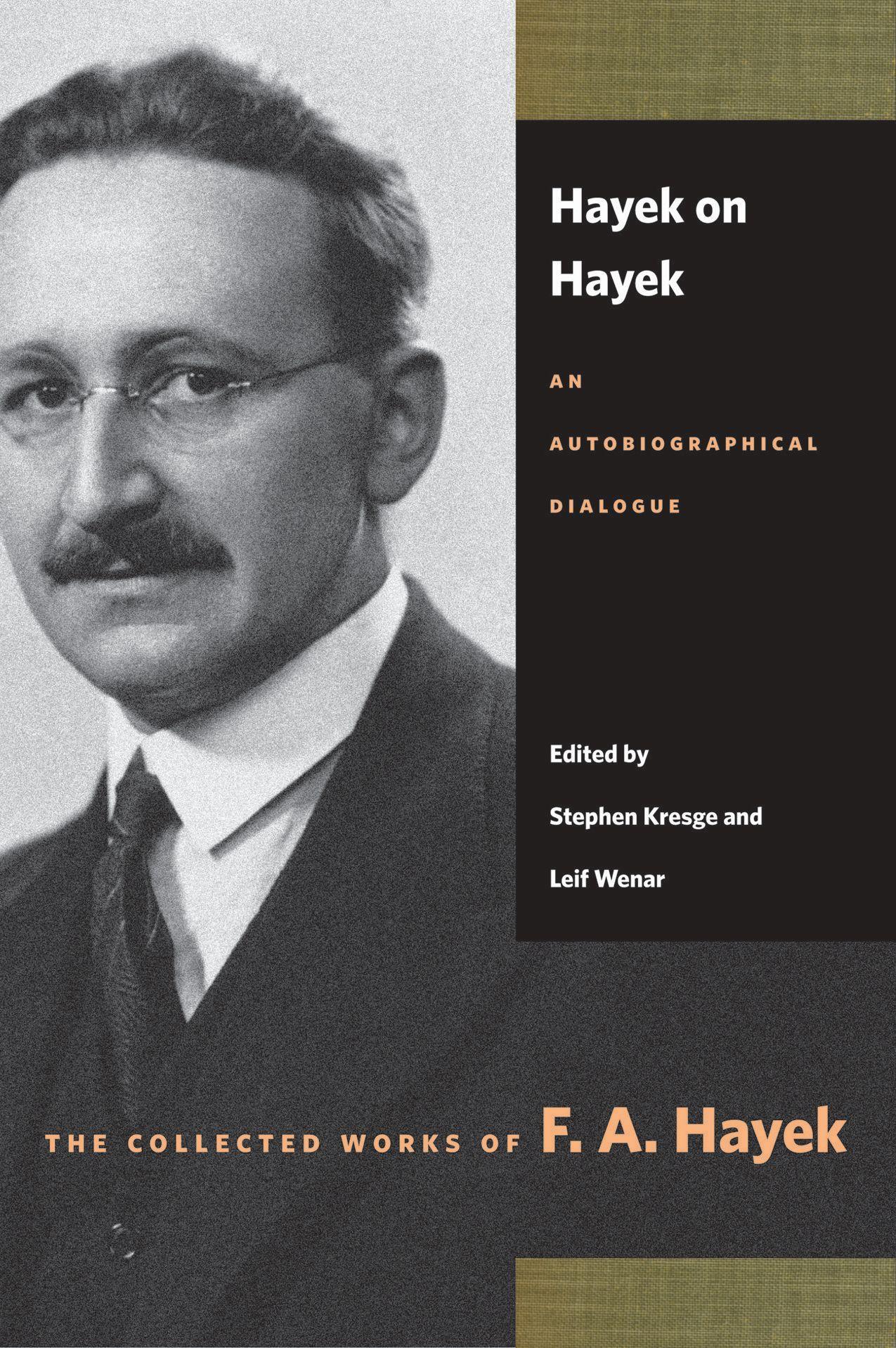 Vorderes Coverbild Hayek on Hayek: An Autobiographical Dialogue
