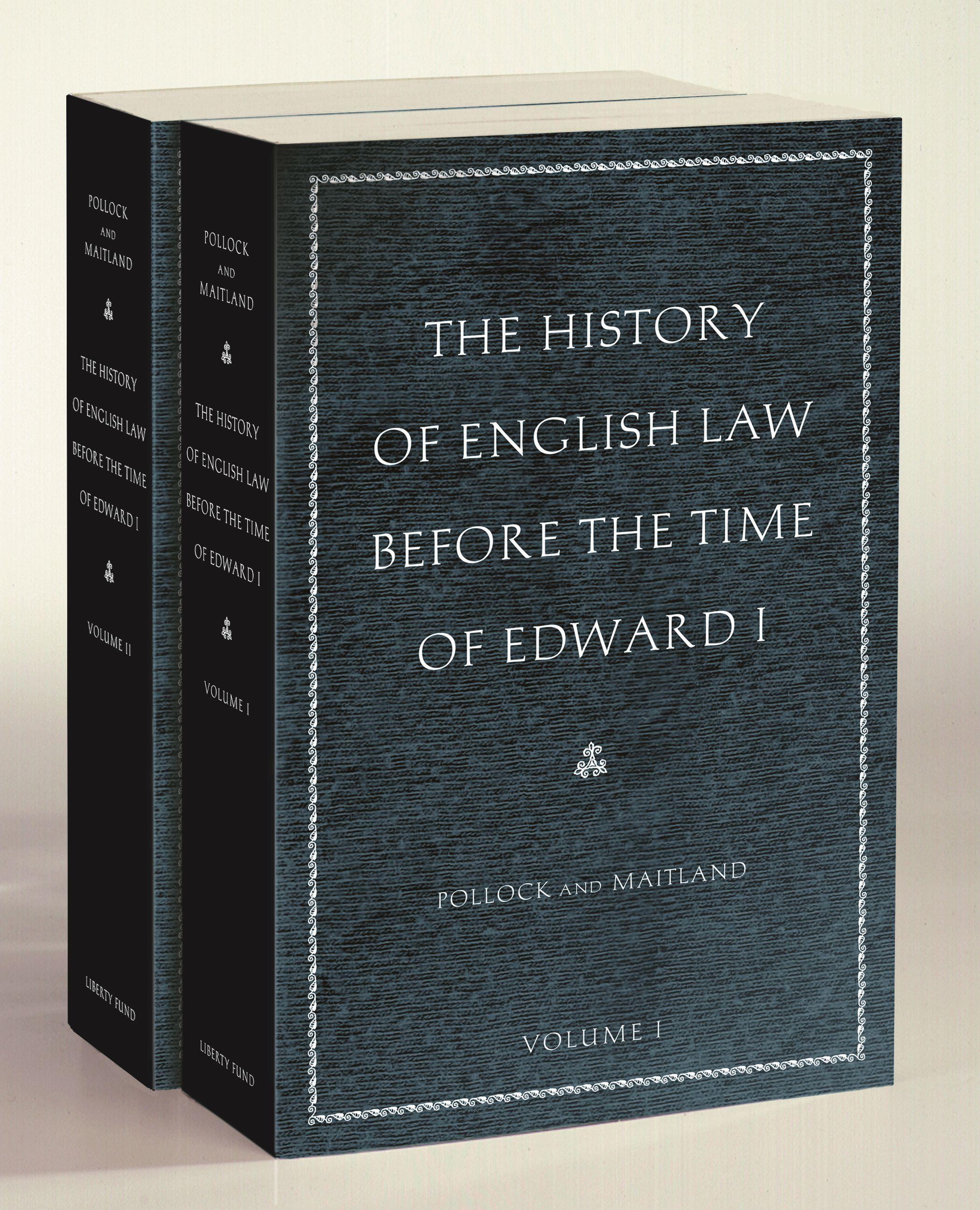 Vorderes Coverbild The History of English Law Before the Time of Edward I (2-Volumes)