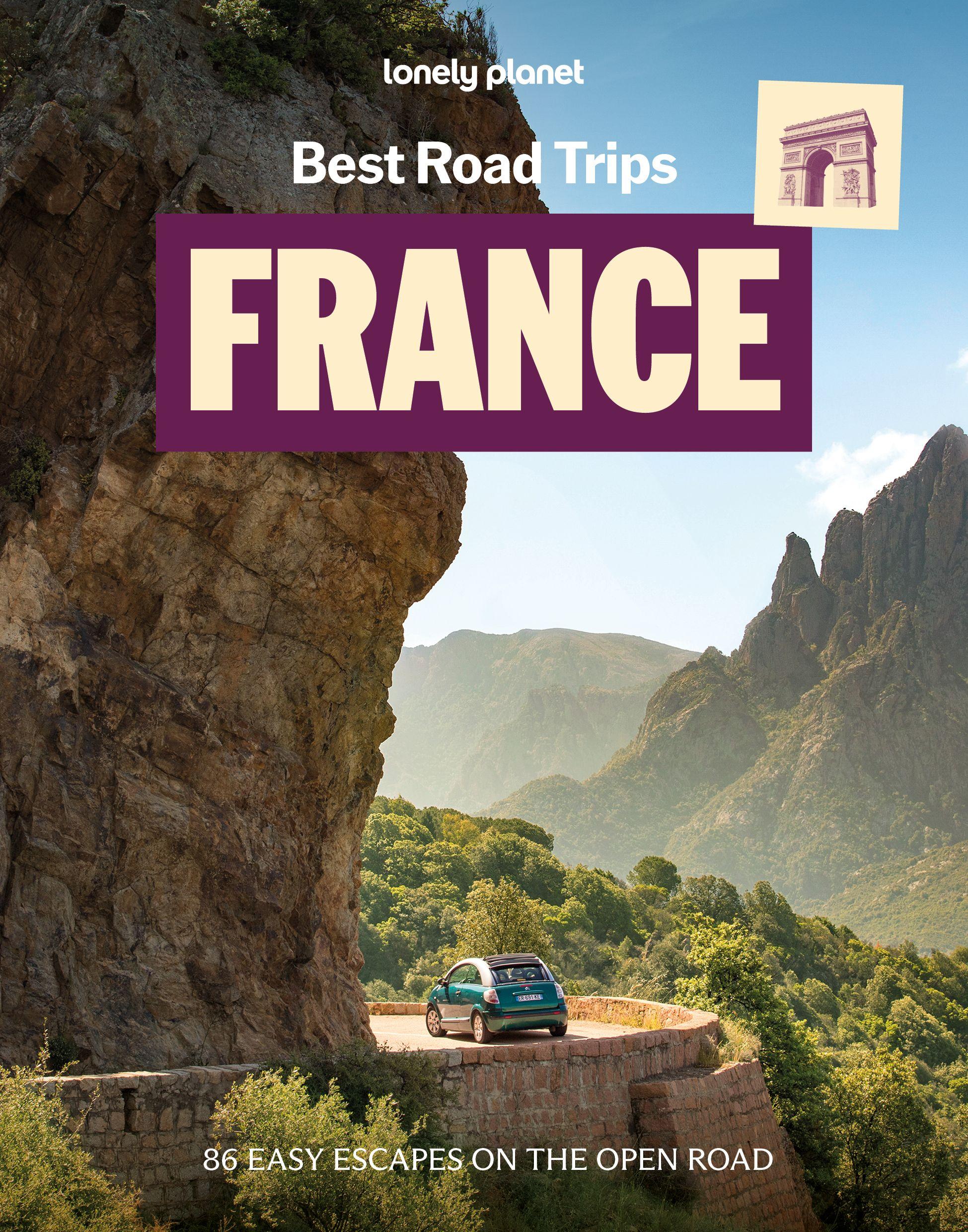 Vorderes Coverbild Lonely Planet Best Road Trips France