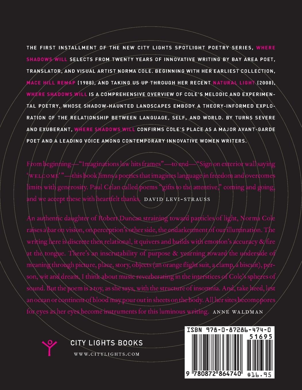 Rückseitencover Where Shadows Will