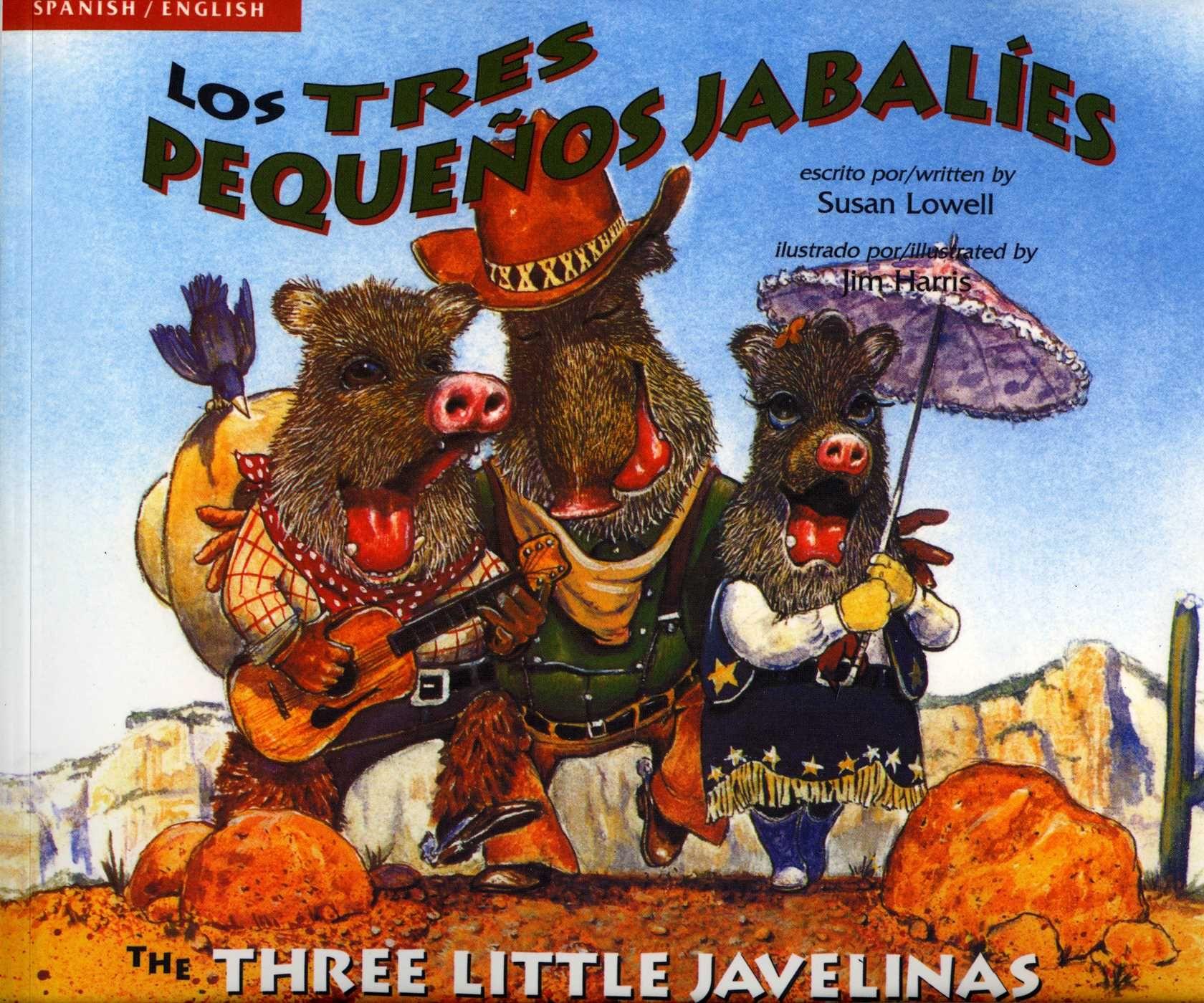 Vorderes Coverbild Three Little Javelinas/Los Tres Pequenos Jabalies