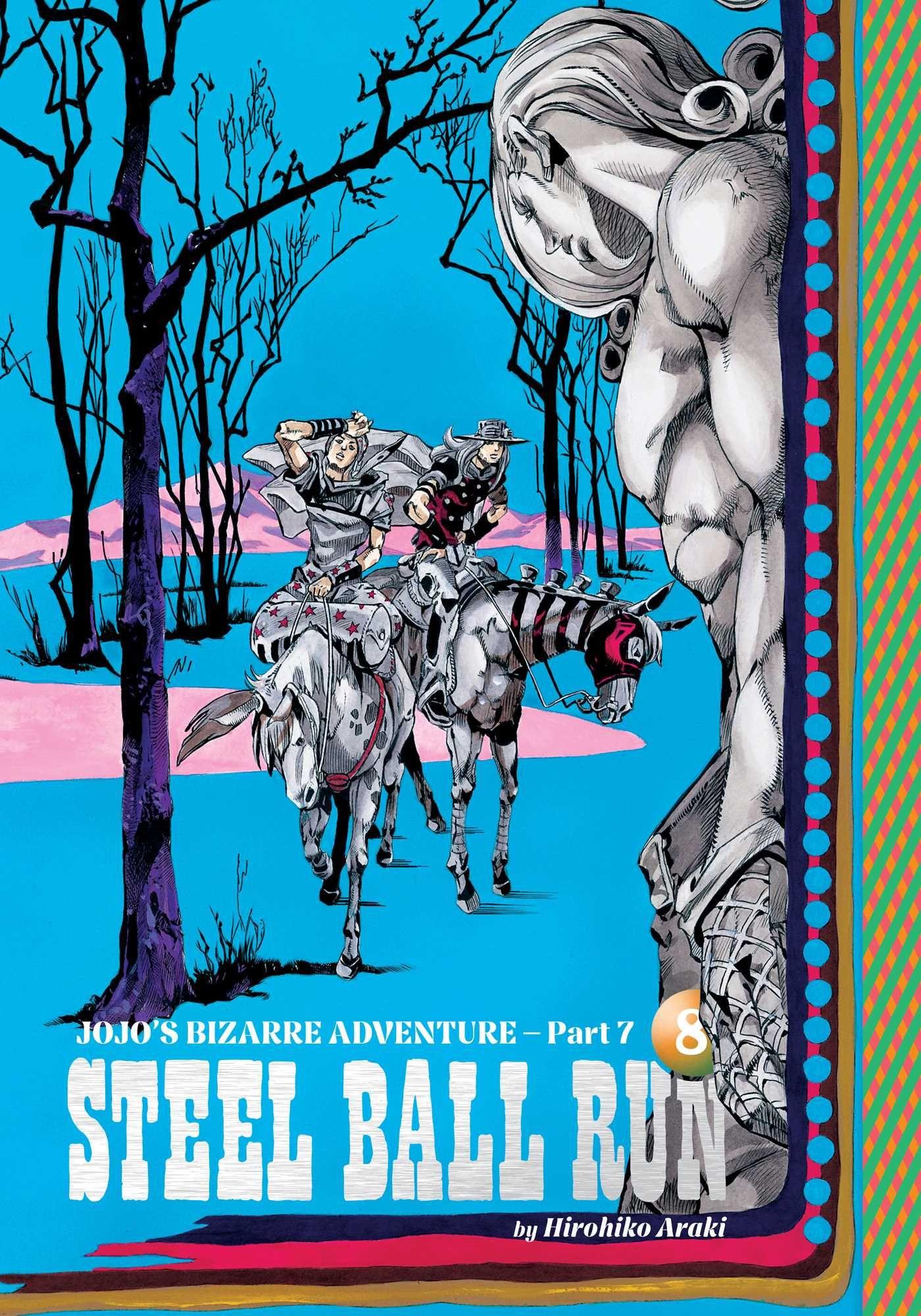 Vorderes Coverbild Jojo's Bizarre Adventure: Part 7--Steel Ball Run, Vol. 8