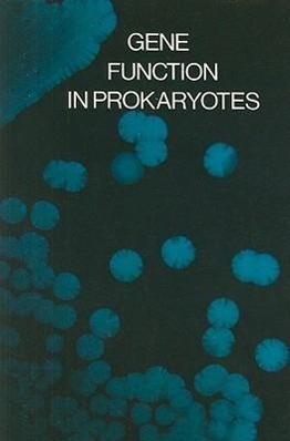Vorderes Coverbild Gene Function in Prokaryotes
