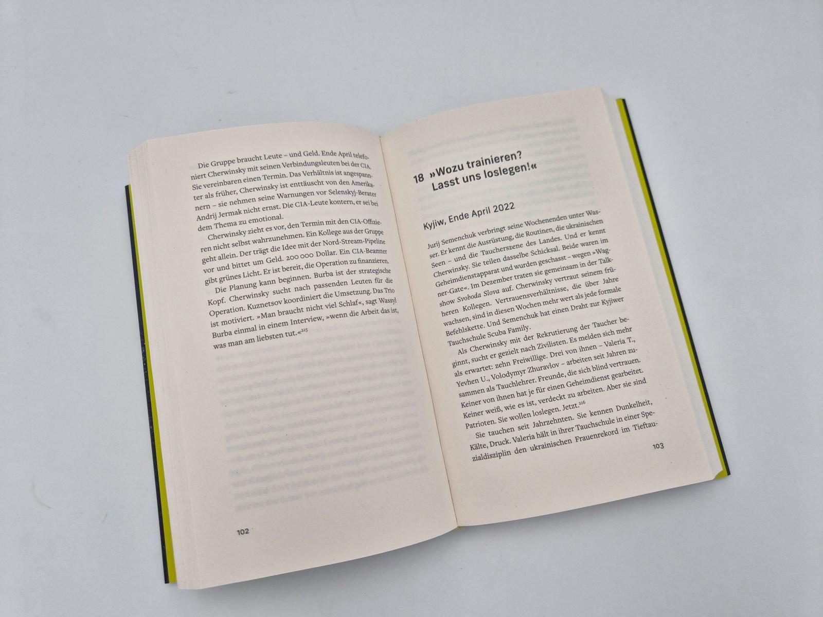 Beispielinhalt (Bild) Die Sprengung