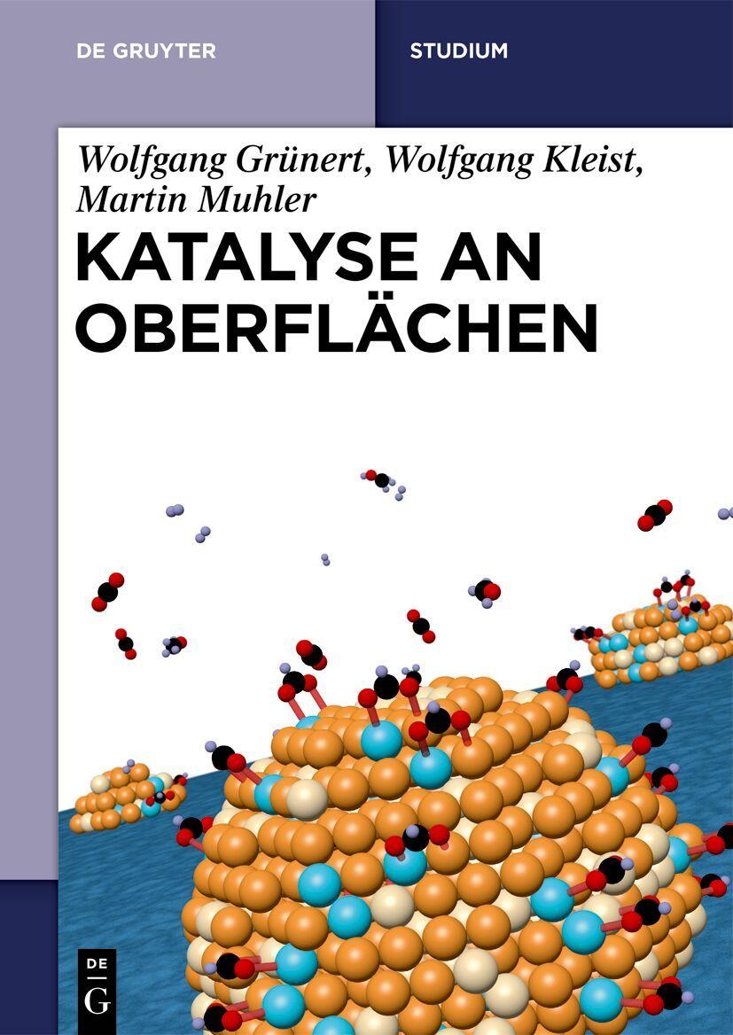 Vorderes Coverbild Katalyse an Oberflächen