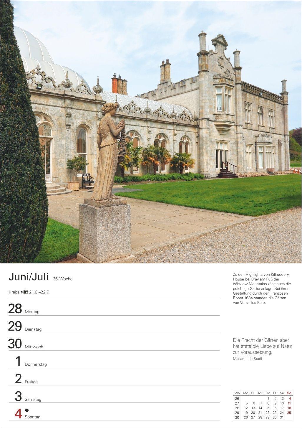 Beispielinhalt (Bild) Irland Wochenplaner 2027 - Eine Reise in 53 Bildern