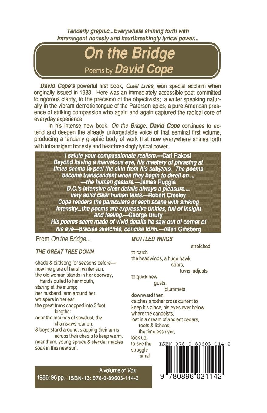 Rückseitencover On the Bridge