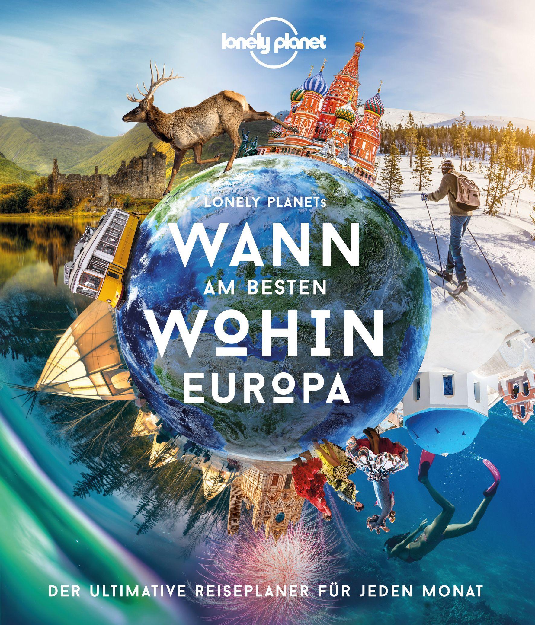 Vorderes Coverbild LONELY PLANET Bildband Wann am besten wohin Europa
