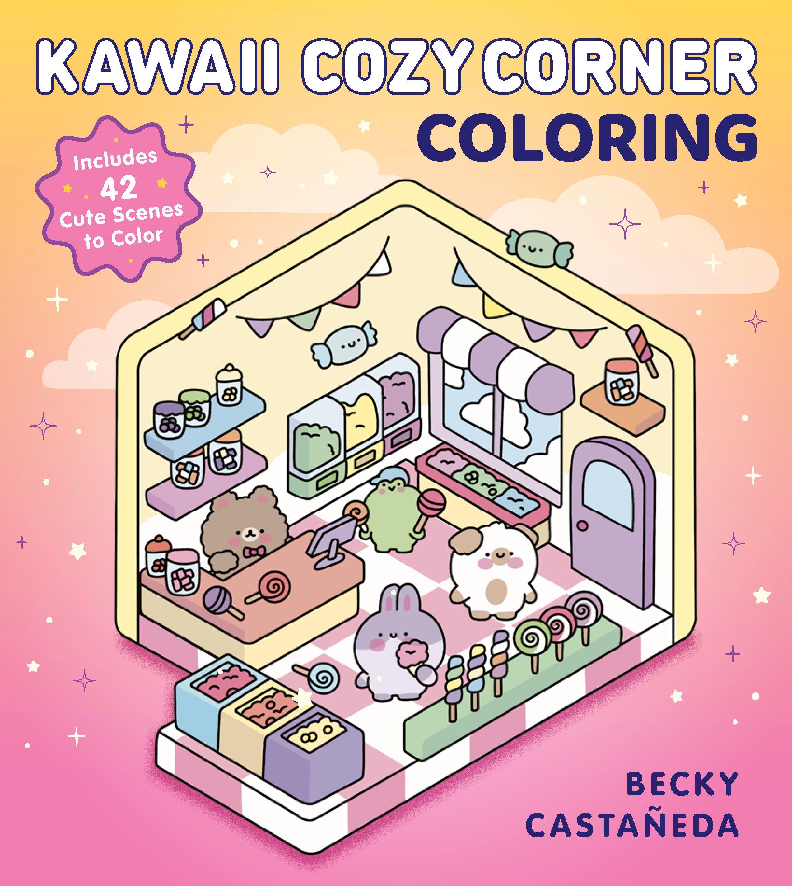 Vorderes Coverbild Kawaii Cozy Corner Coloring