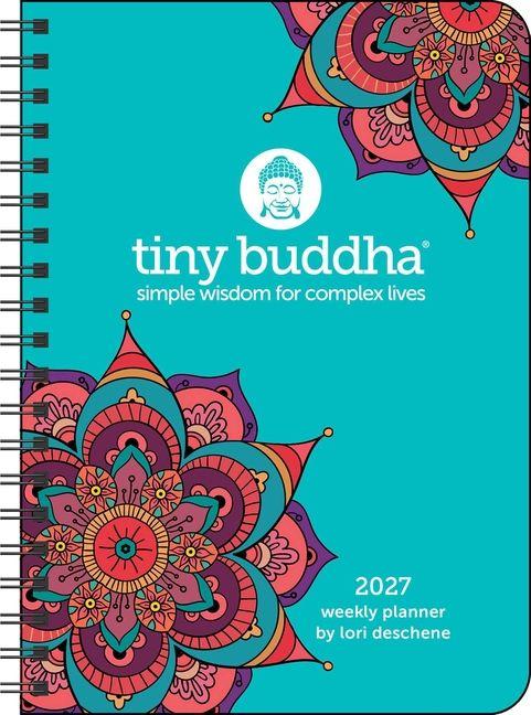 Vorderes Coverbild Tiny Buddha 2027 Monthly/Weekly Planner Calendar