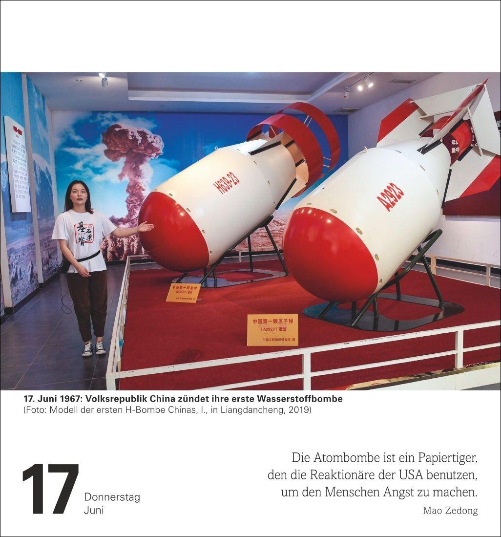 Beispielinhalt (Bild) Chronik Tagesabreißkalender 2027 - Kulturkalender - Personen, Ereignisse, Schauplätze