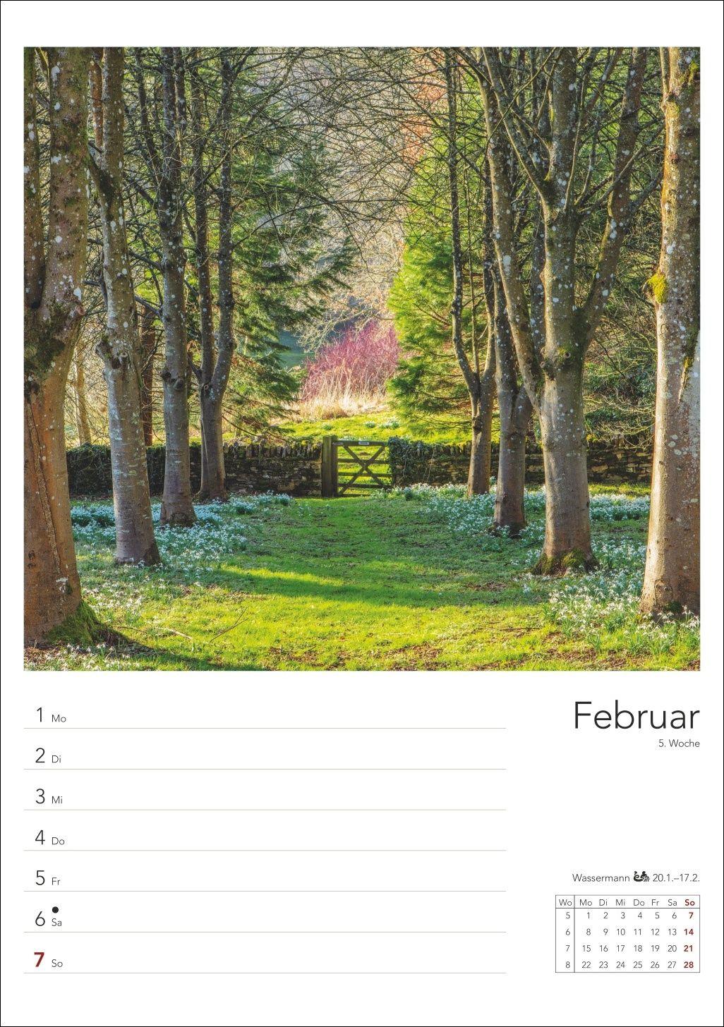 Beispielinhalt (Bild) Landleben Wochenplaner 2027