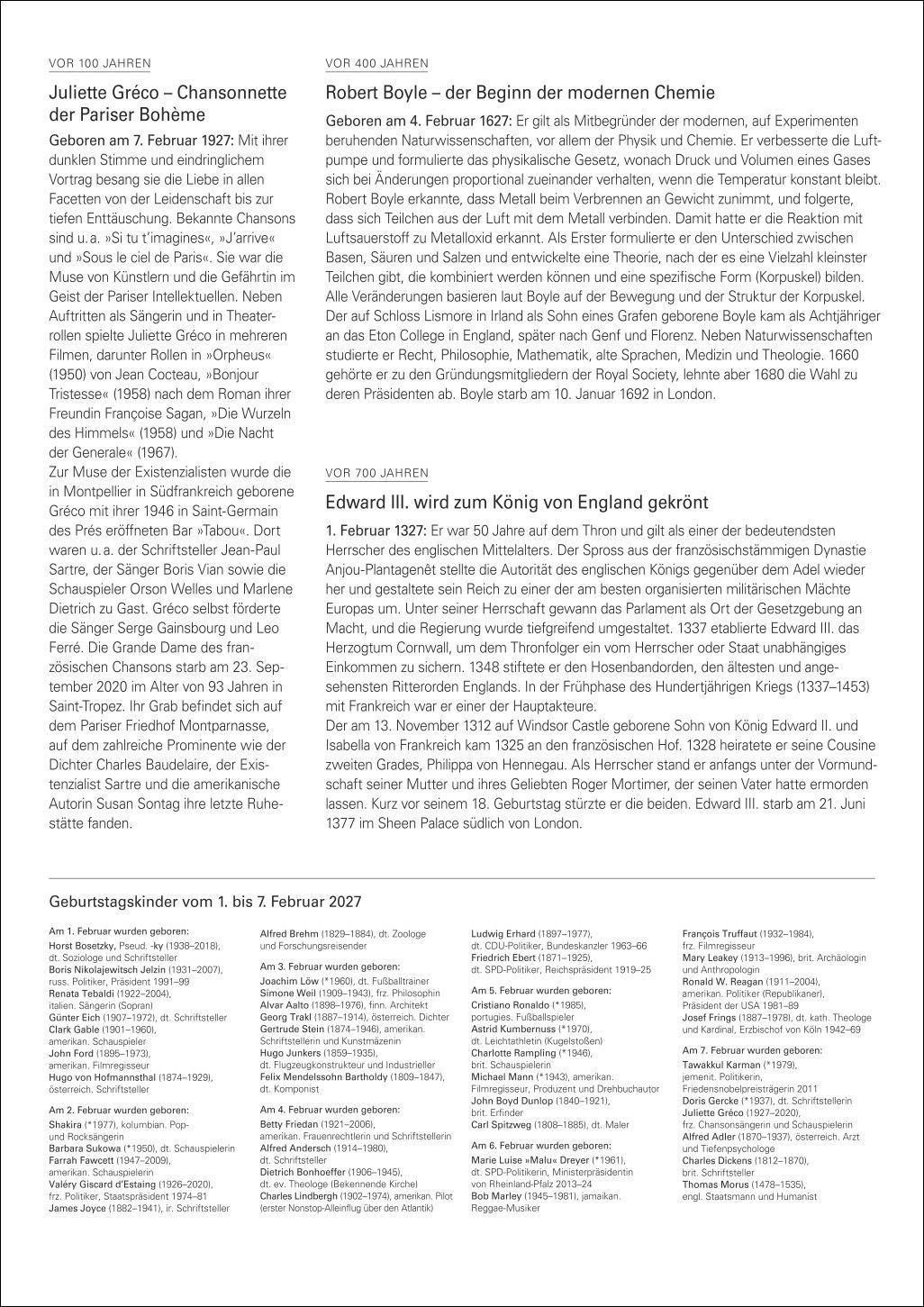 Beispielinhalt (Bild) Landleben Wochenplaner 2027