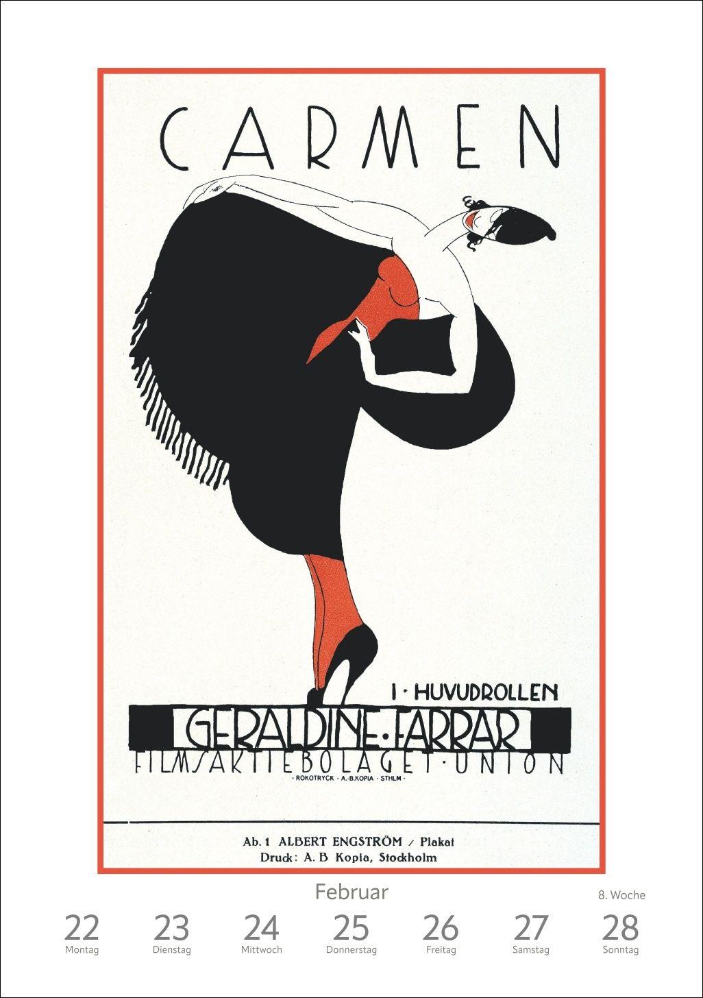 Beispielinhalt (Bild) Alles Reklame! Wochen-Kulturkalender 2027 - 53 nostalgische Werbeplakate