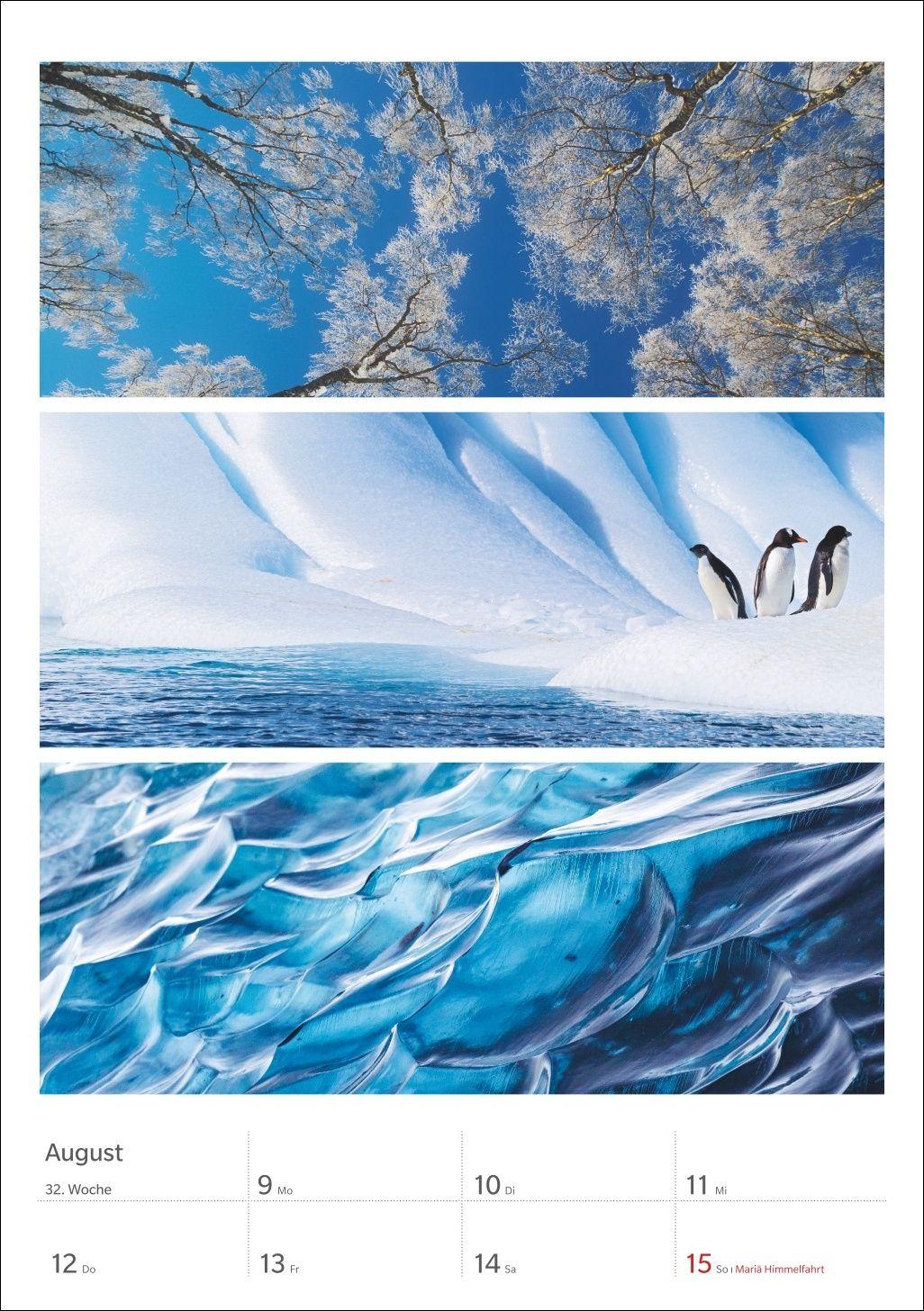 Beispielinhalt (Bild) Magie der Farben Wochenplaner 2027