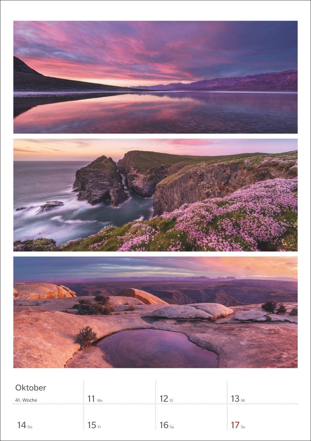 Beispielinhalt (Bild) Magie der Farben Wochenplaner 2027