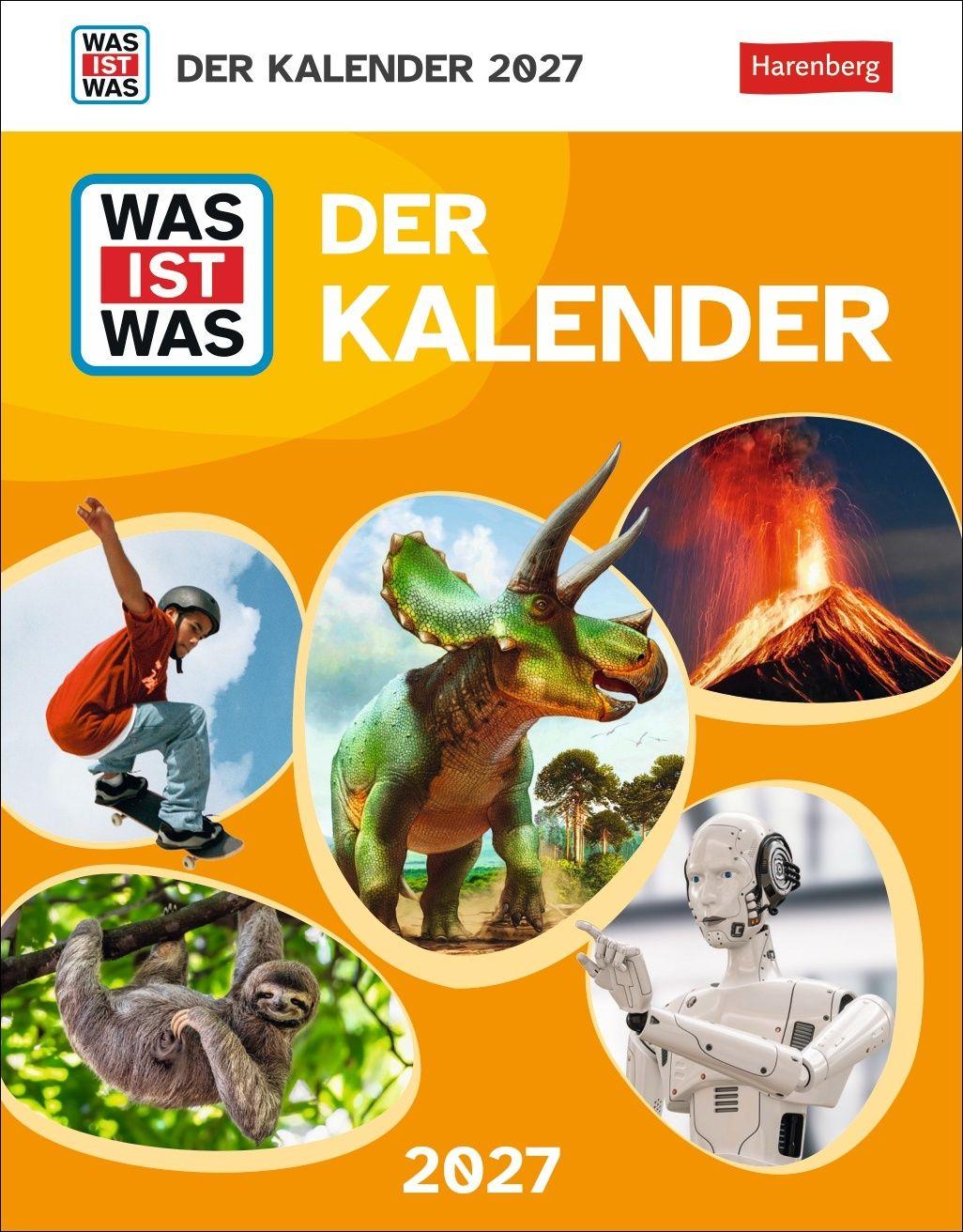 Vorderes Coverbild WAS IST WAS Der Kalender Tagesabreißkalender 2027