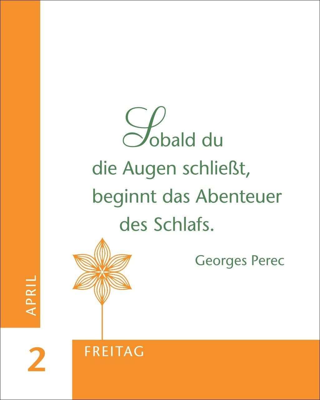 Beispielinhalt (Bild) 365 gute Gedanken Mini-Geschenkkalender 2027