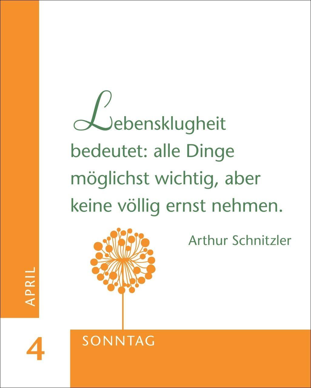 Beispielinhalt (Bild) 365 gute Gedanken Mini-Geschenkkalender 2027