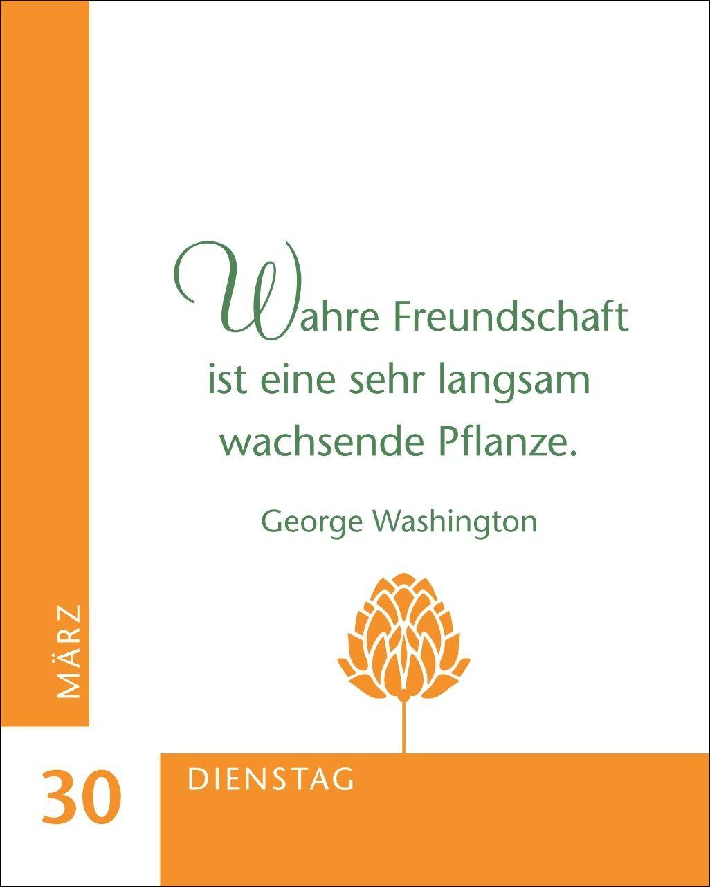 Beispielinhalt (Bild) 365 gute Gedanken Mini-Geschenkkalender 2027