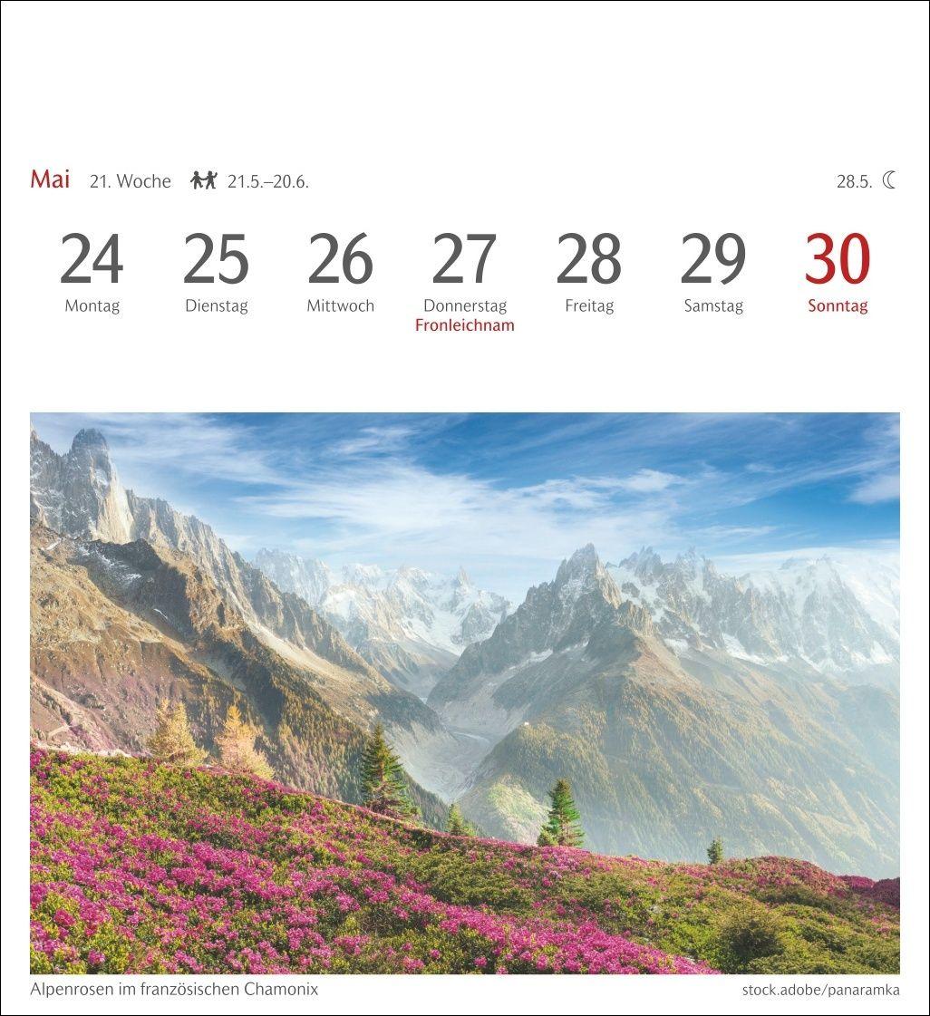 Beispielinhalt (Bild) Farben der Natur Postkartenkalender 2027 - Wochenkalender mit 53 Postkarten