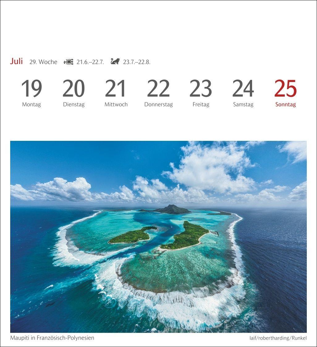 Beispielinhalt (Bild) Farben der Natur Postkartenkalender 2027 - Wochenkalender mit 53 Postkarten