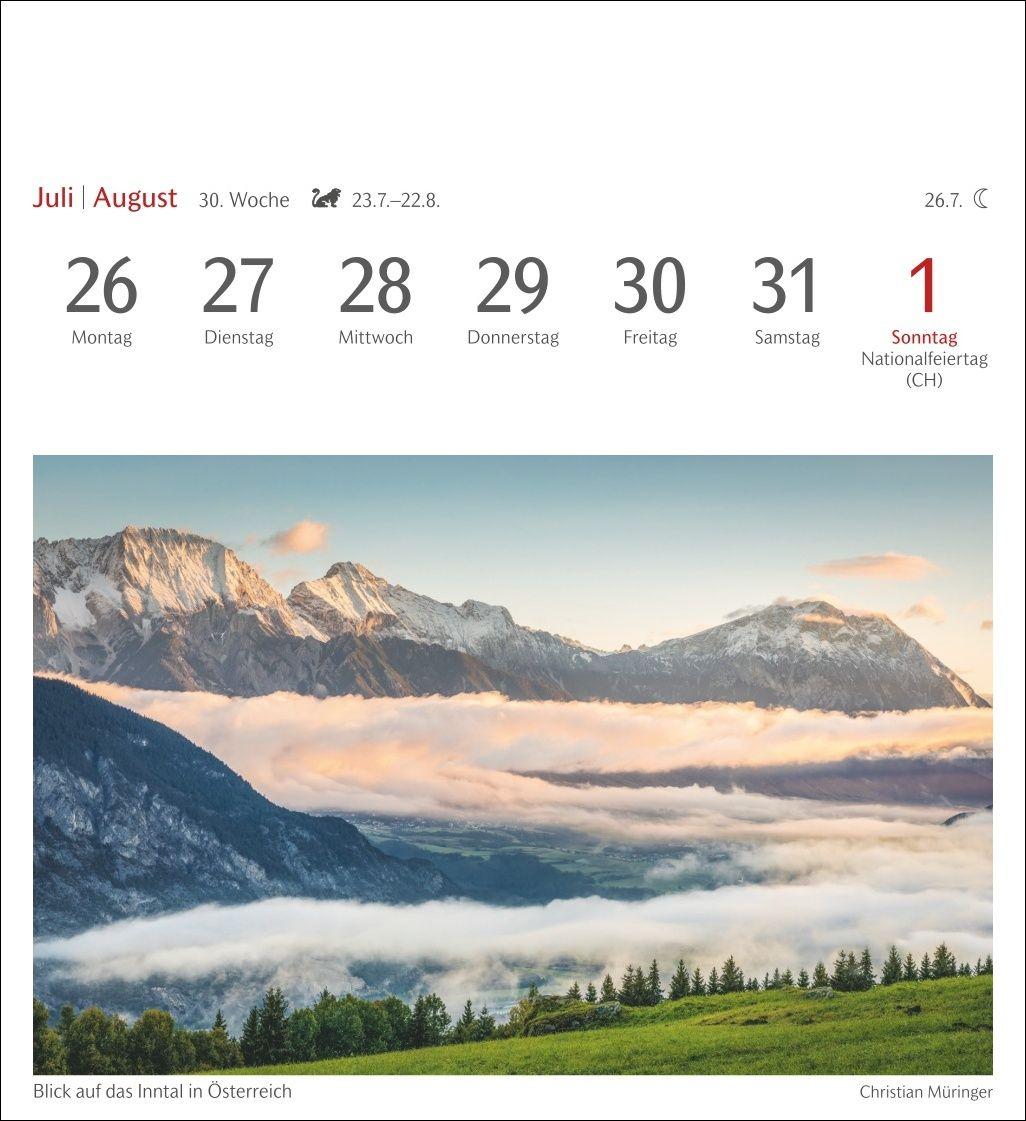 Beispielinhalt (Bild) Farben der Natur Postkartenkalender 2027 - Wochenkalender mit 53 Postkarten