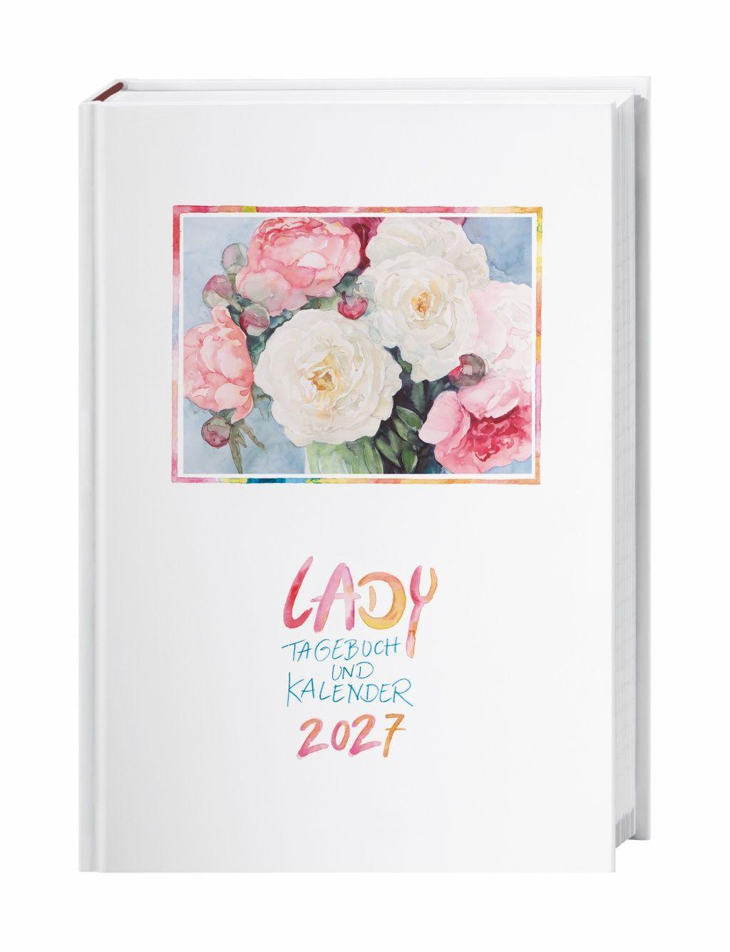 Vorderes Coverbild Lady Tagebuch A5 2027