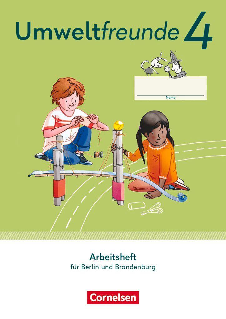 Vorderes Coverbild Umweltfreunde 4. Schuljahr - Berlin, Brandenburg - Ausgabe 2023 - Arbeitsheft mit Wegweiser Arbeitstechniken