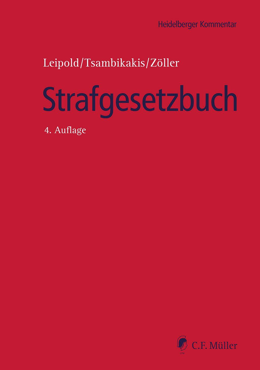Vorderes Coverbild Strafgesetzbuch