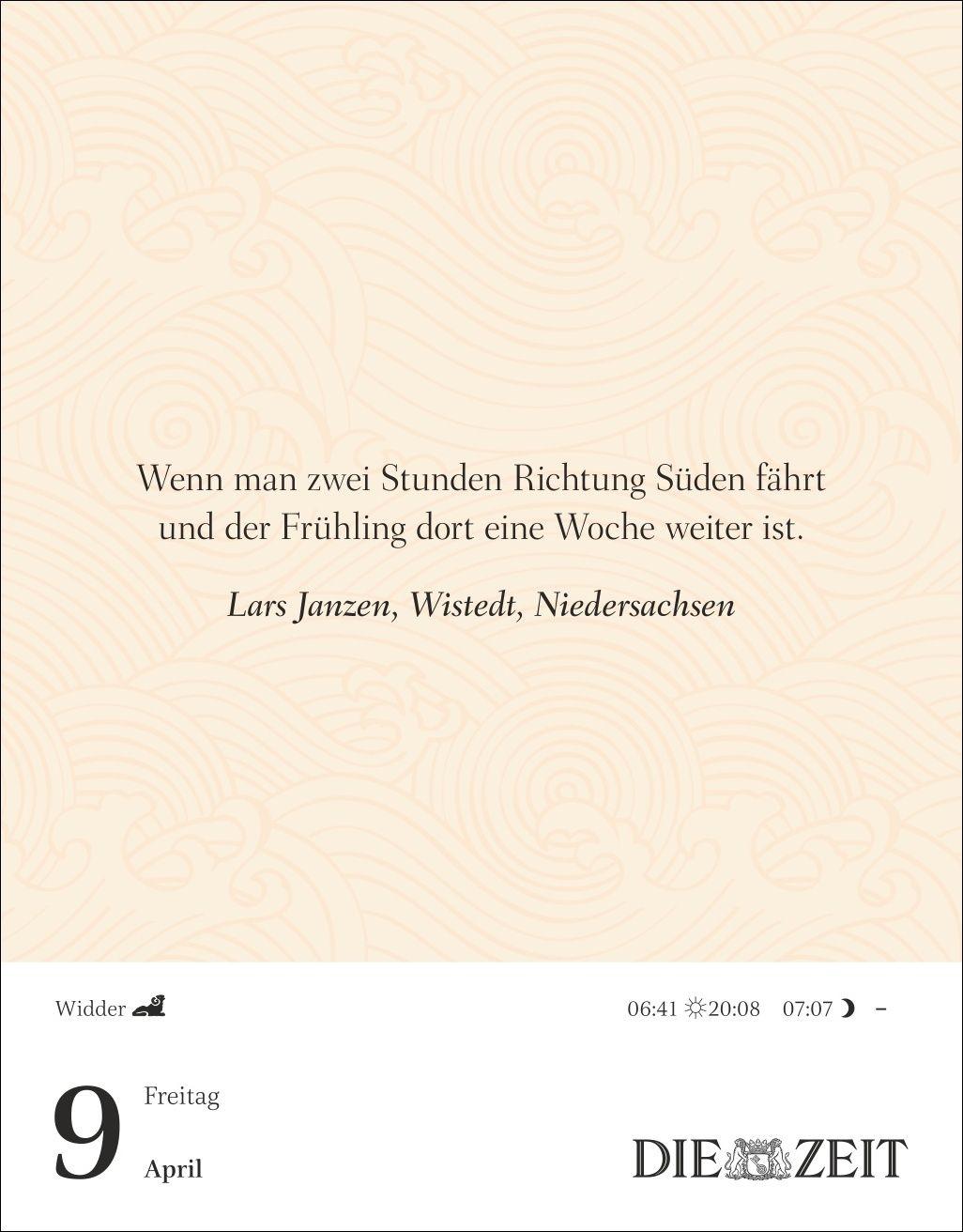 Beispielinhalt (Bild) Was mein Leben reicher macht Tagesabreißkalender 2027 - Glücksmomente für jeden Tag