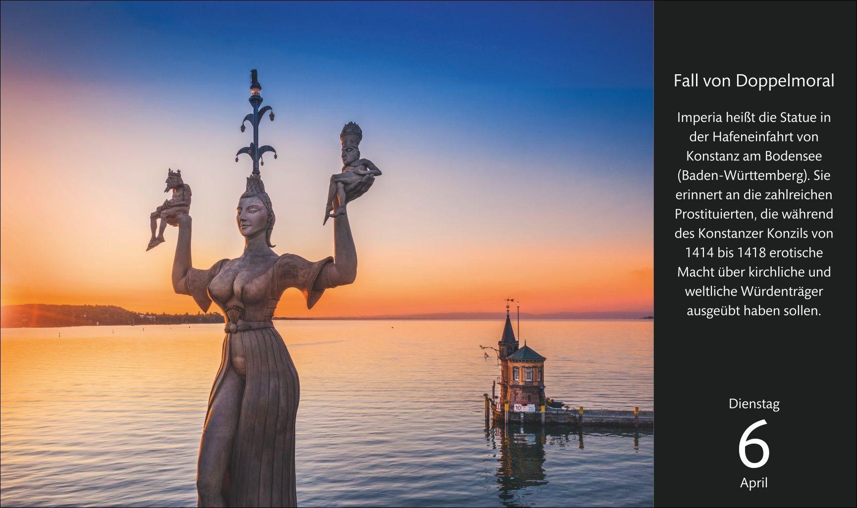 Beispielinhalt (Bild) Eine Reise durch Deutschland Premiumkalender 2027 - 365 faszinierende Fotografien