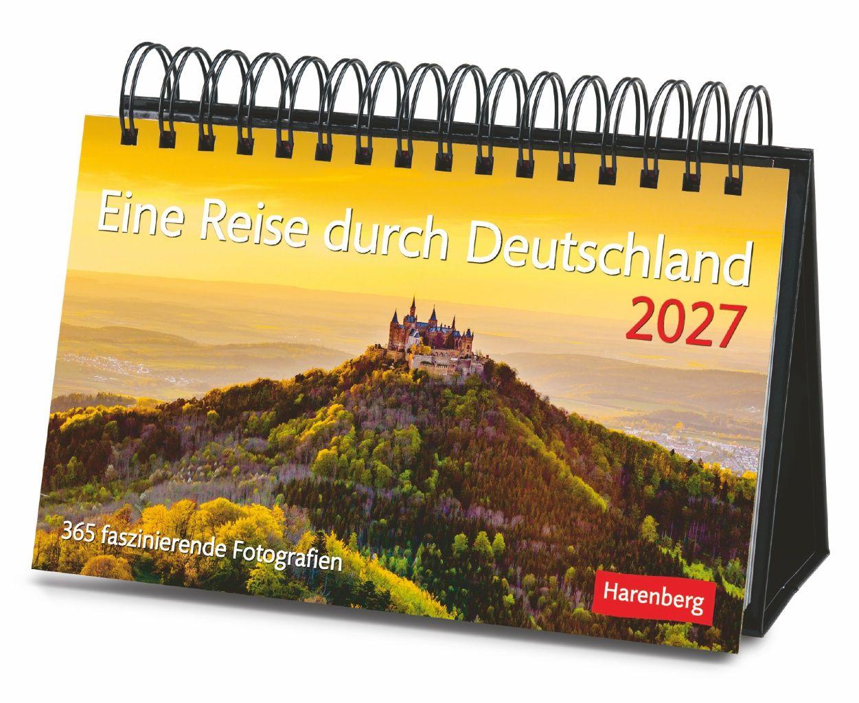 Vorderes Coverbild Eine Reise durch Deutschland Premiumkalender 2027 - 365 faszinierende Fotografien