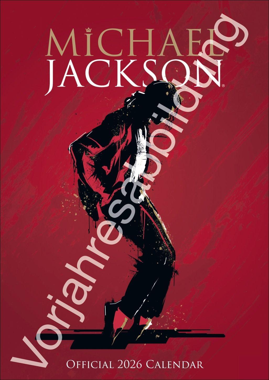 Vorderes Coverbild Michael Jackson Posterkalender 2027