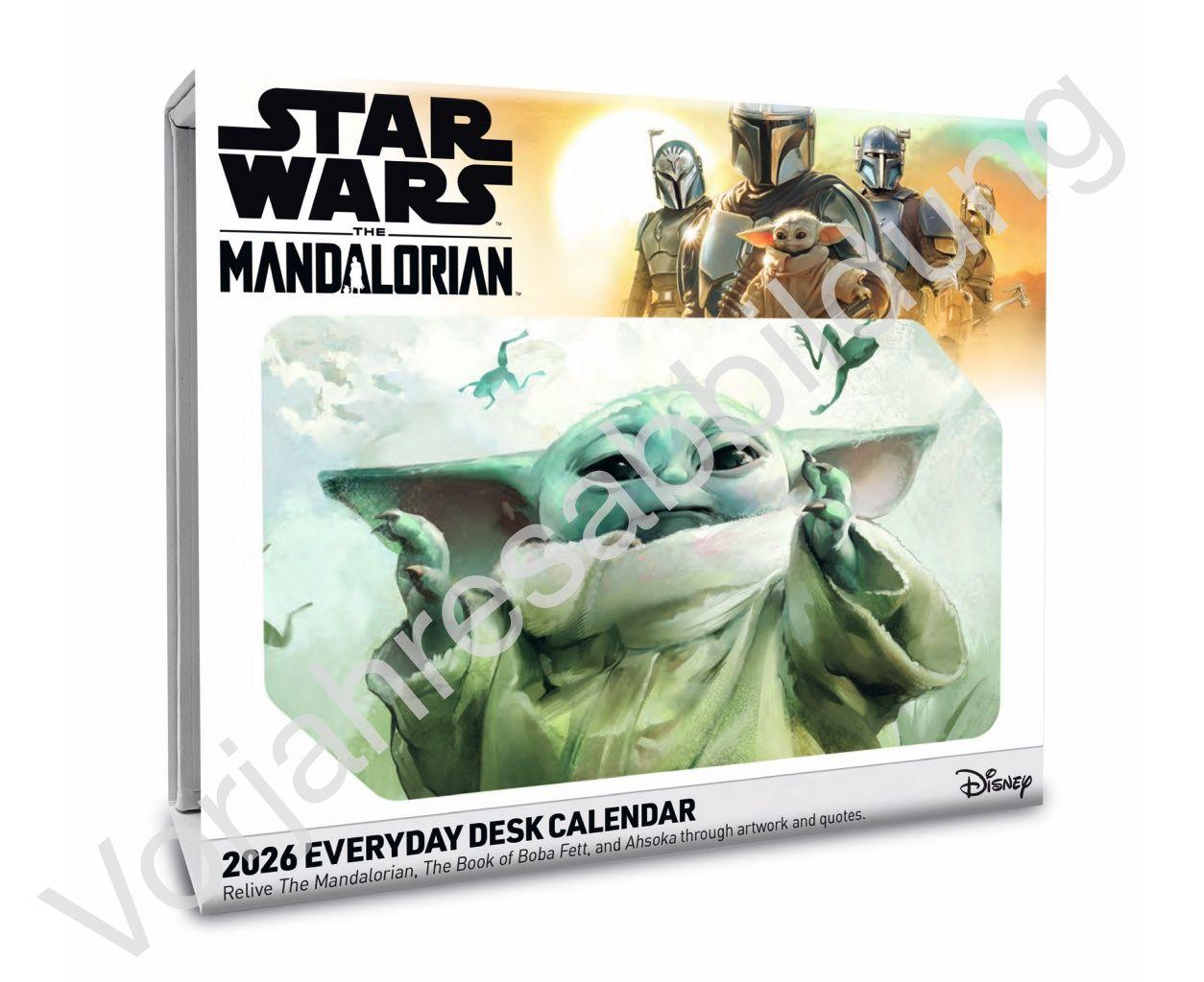 Vorderes Coverbild The Mandalorian Tagesabreißkalender 2027