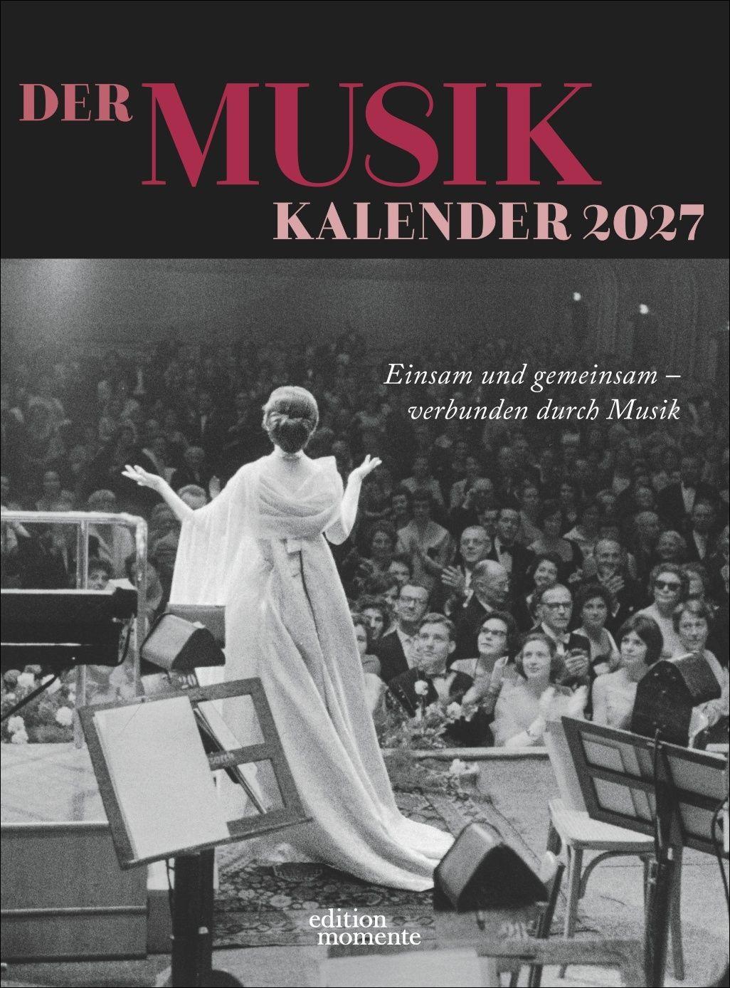 Vorderes Coverbild Der Musik Kalender Wochenkalender 2027