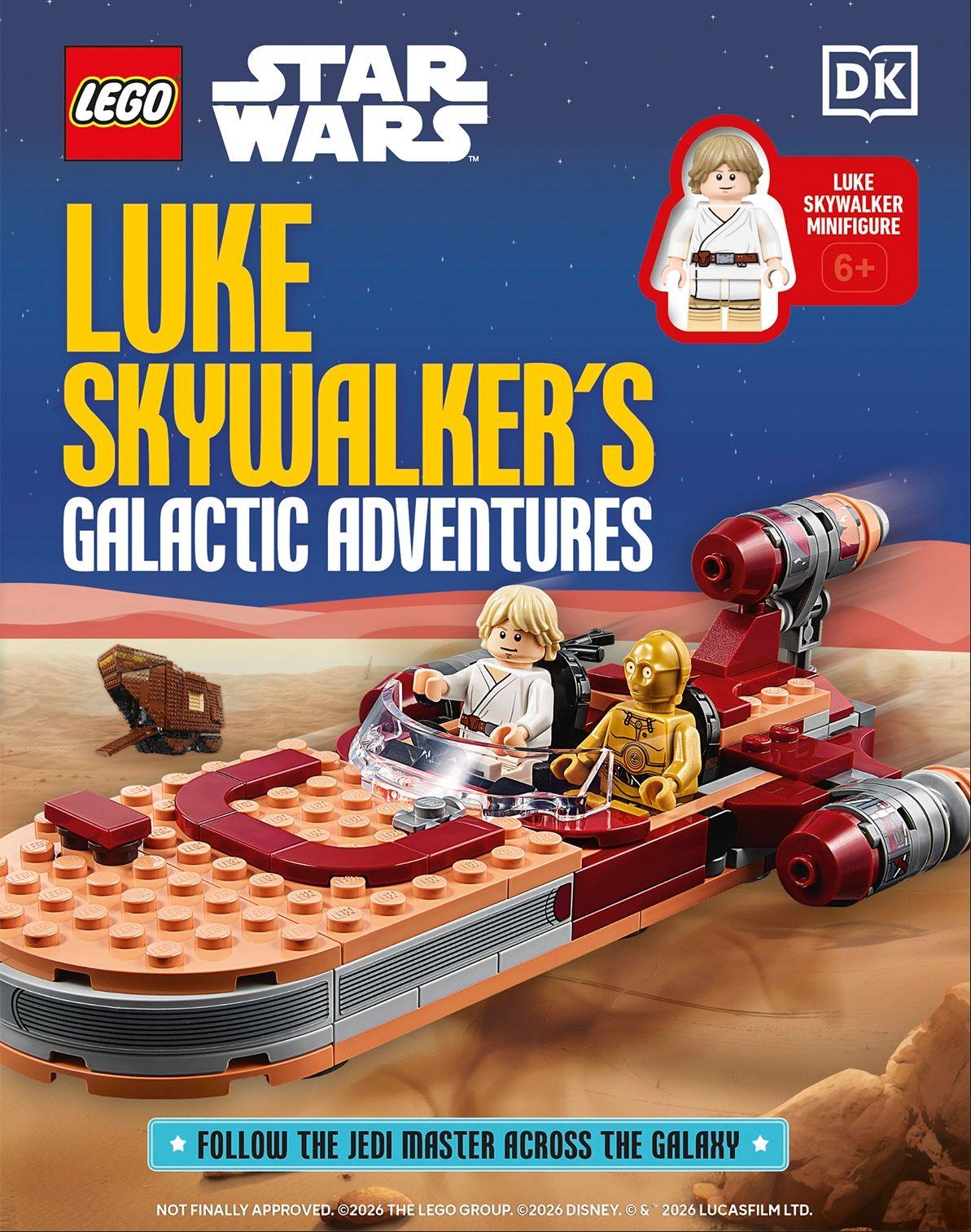 Vorderes Coverbild LEGO Star Wars Luke Skywalker's Galactic Adventures