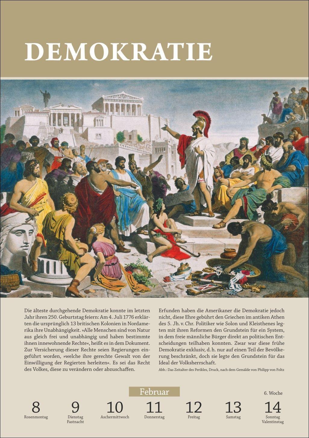 Beispielinhalt (Bild) SPIEGEL GESCHICHTE Geistesblitze Wochen-Kulturkalender 2027 - Die größten Erfindungen und Entdeckungen der Menschheit