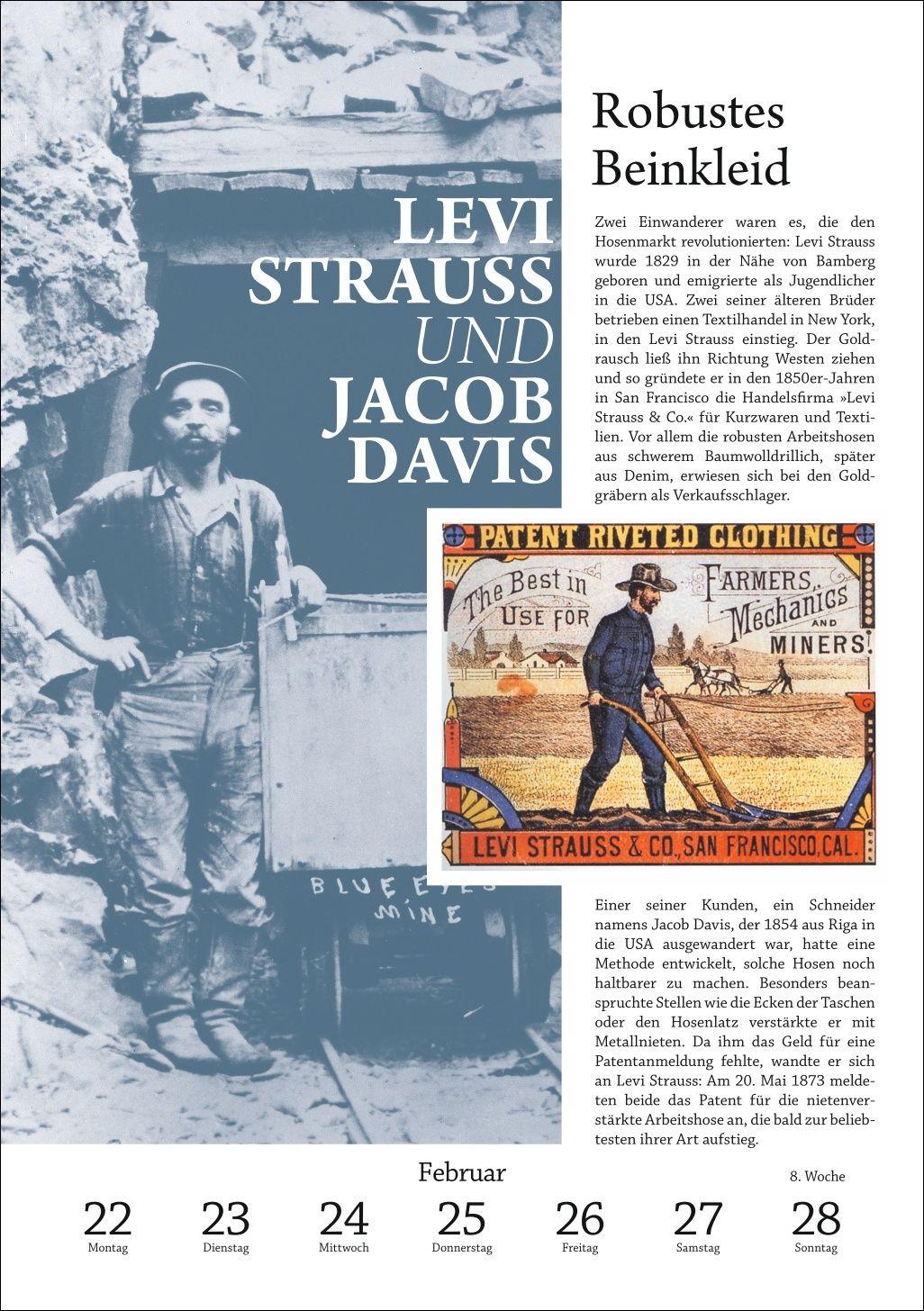 Beispielinhalt (Bild) SPIEGEL GESCHICHTE Geistesblitze Wochen-Kulturkalender 2027 - Die größten Erfindungen und Entdeckungen der Menschheit