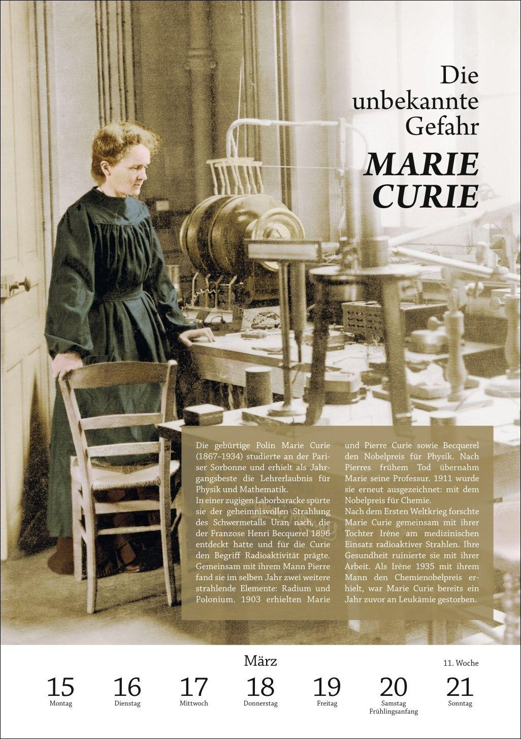 Beispielinhalt (Bild) SPIEGEL GESCHICHTE Geistesblitze Wochen-Kulturkalender 2027 - Die größten Erfindungen und Entdeckungen der Menschheit