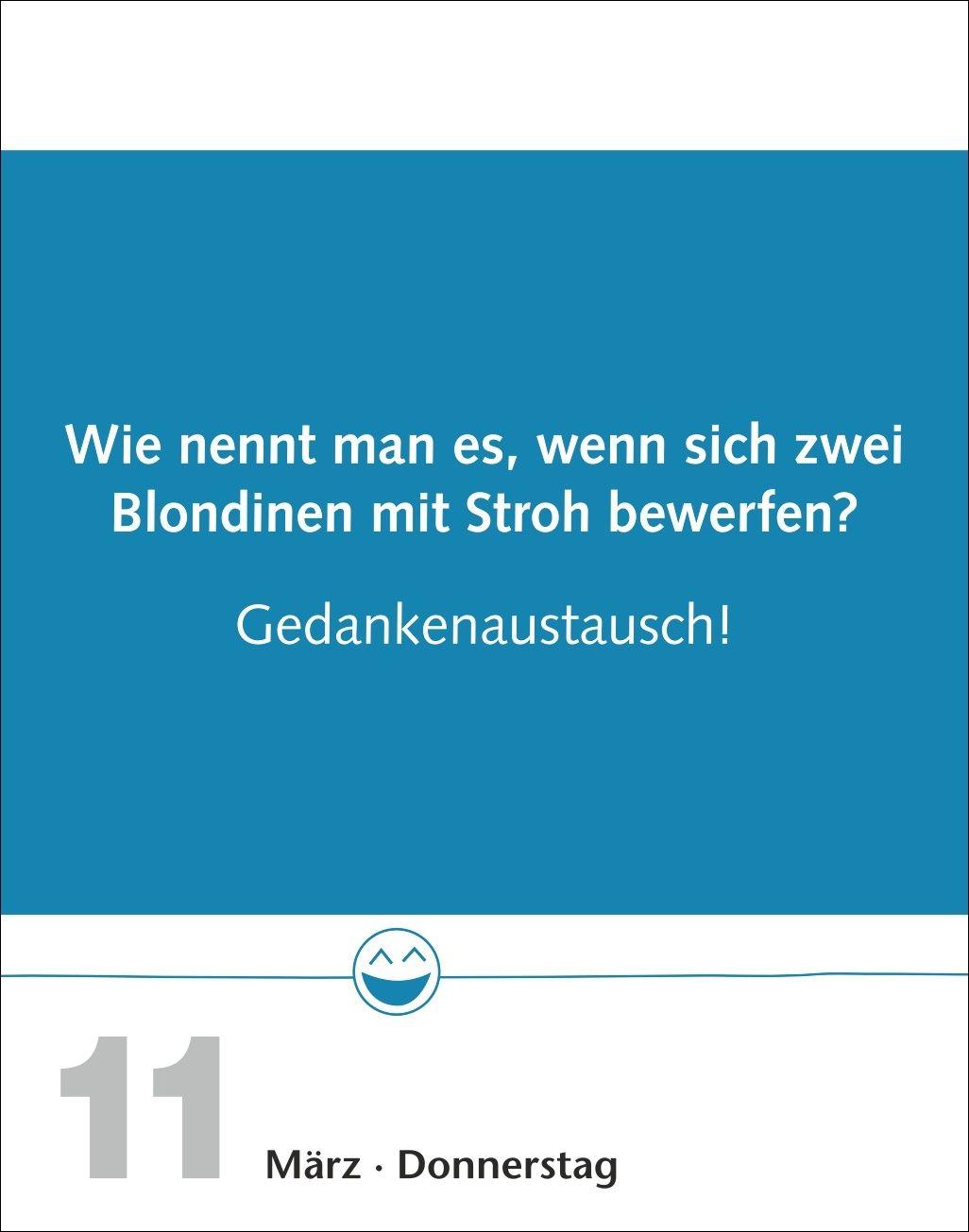 Beispielinhalt (Bild) Beste Witze Tagesabreißkalender 2027