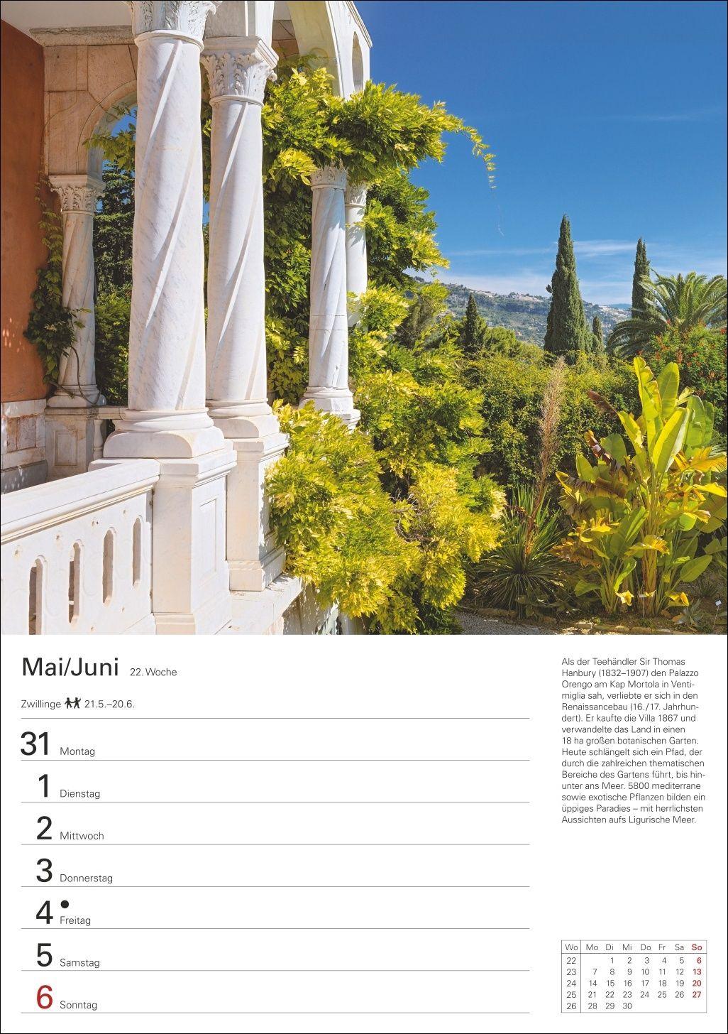 Beispielinhalt (Bild) Italien Wochenplaner 2027 - Eine Reise in 53 Bildern